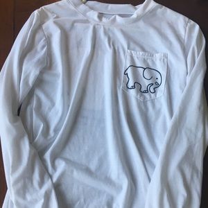 White “ivory Ella” long sleeve tee
